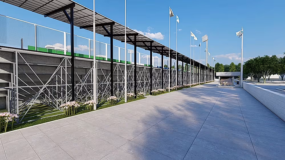 500 seats football field 17