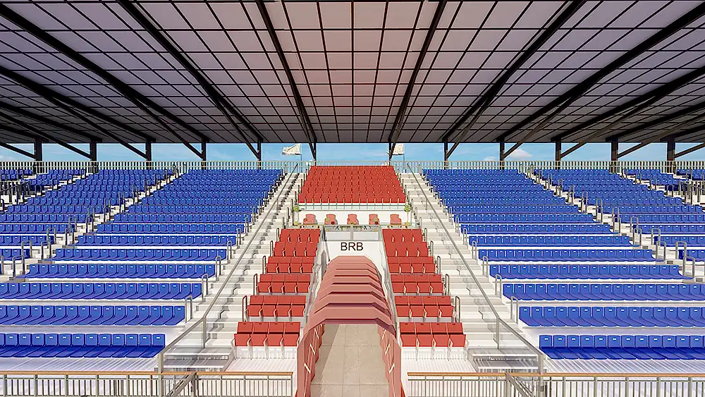 seats football field