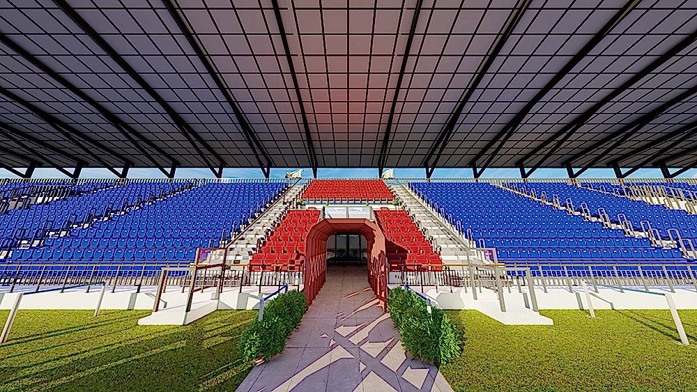 seats football field