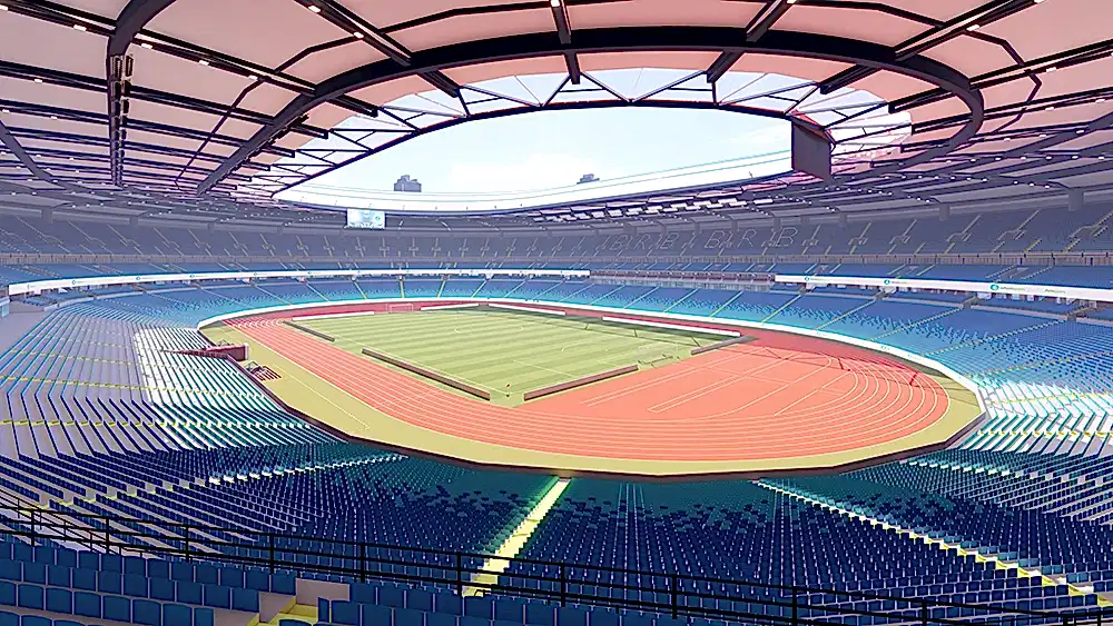 55000 seats football field 3