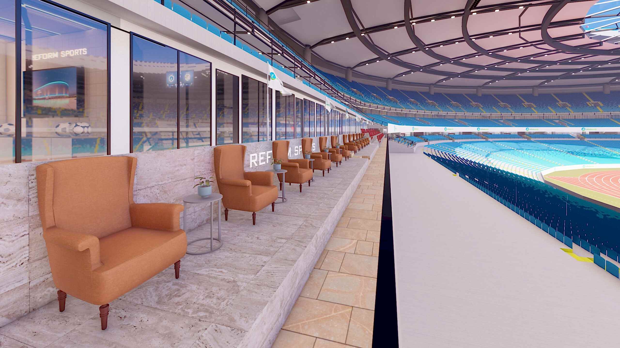 55000 seats football field 34