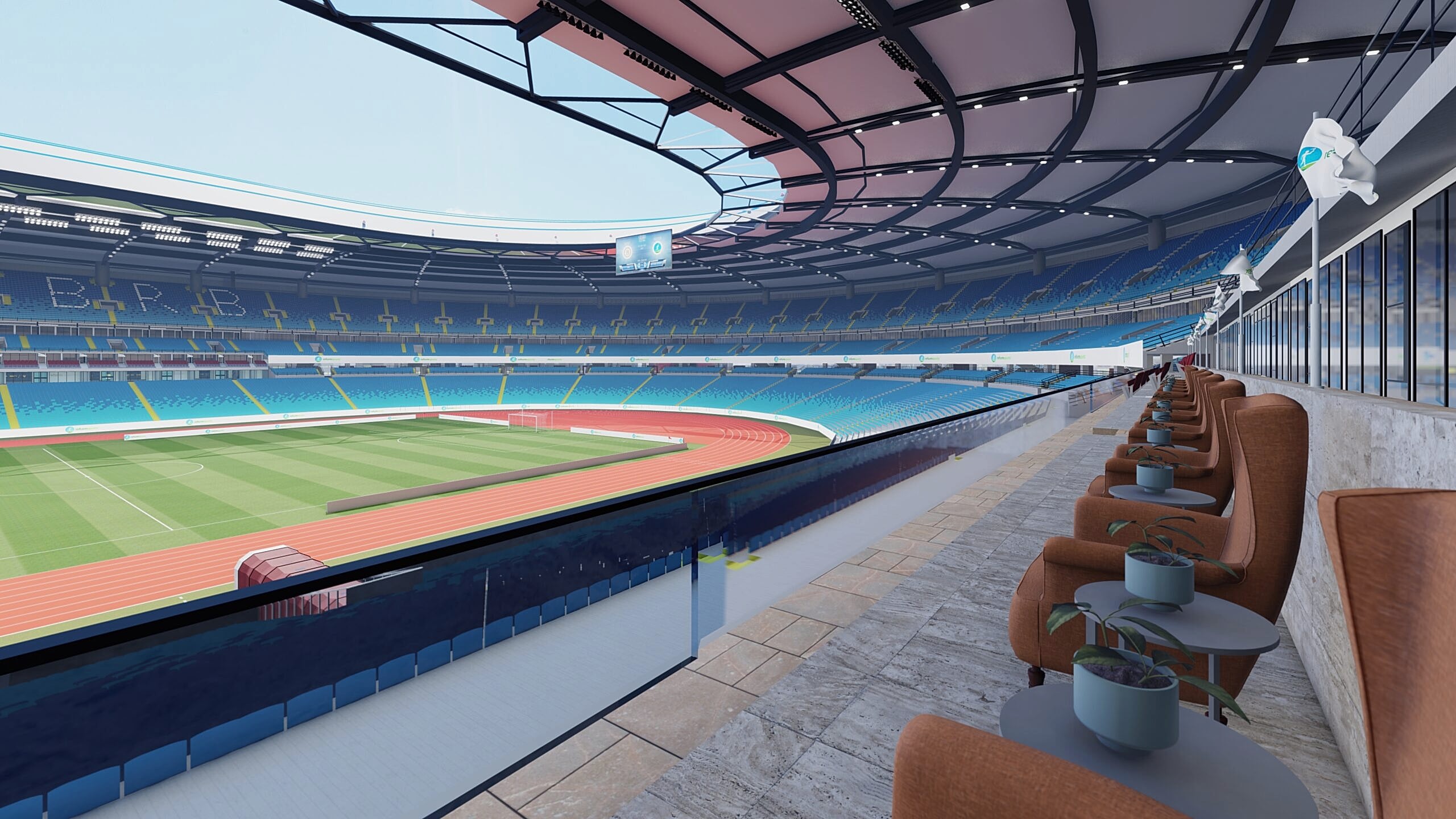 55000 seats football field 36