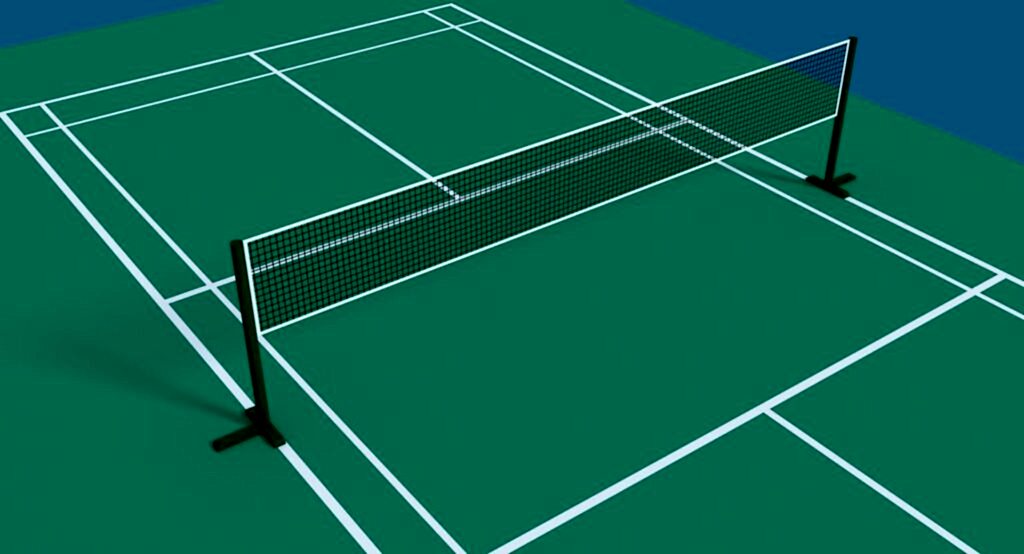 Badminton Sahası Yapımı