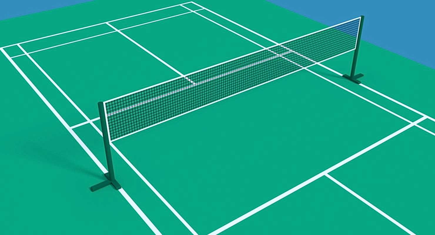 Badminton Sahası Yapımı